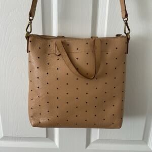 Madewell Leather Bag The Small Transport Crossbody Purse Tan Minimalist Preppy